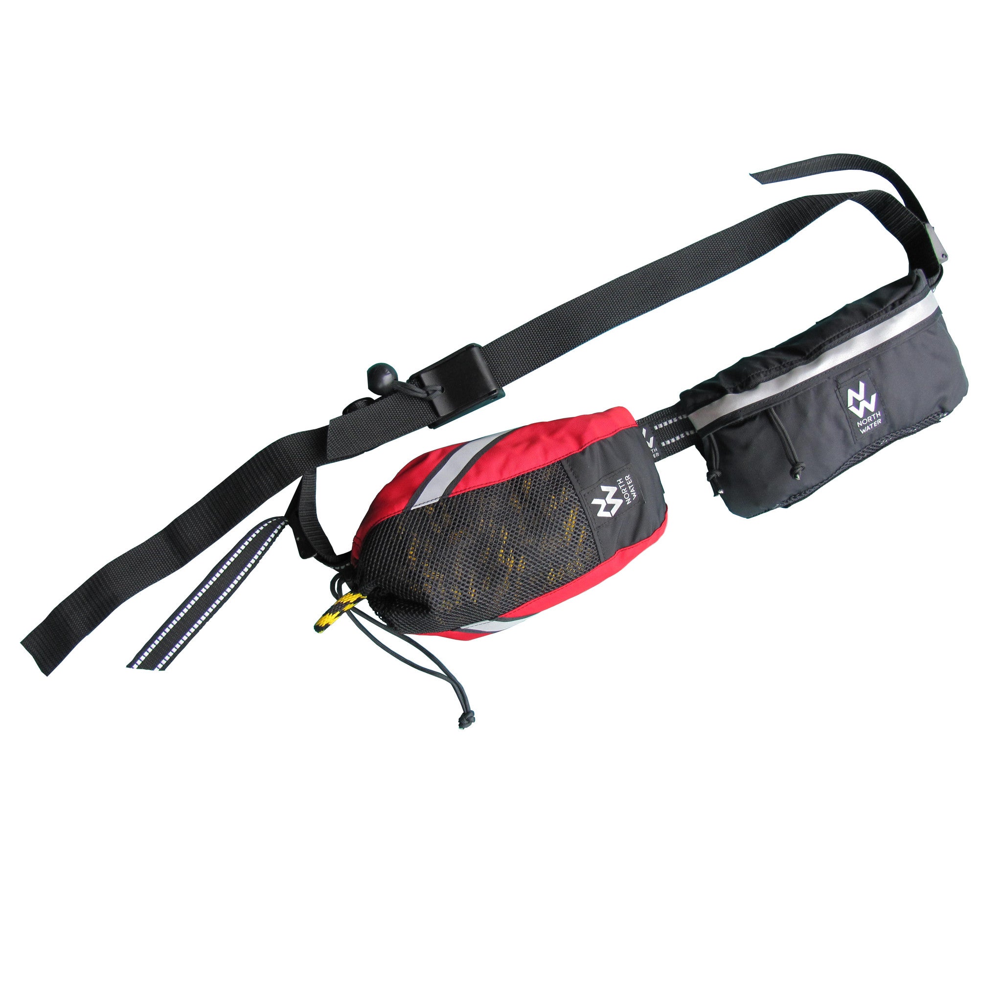 Quick Draw Deployment Belt shown with 1 Throw Line and 1 Gear Pouch
