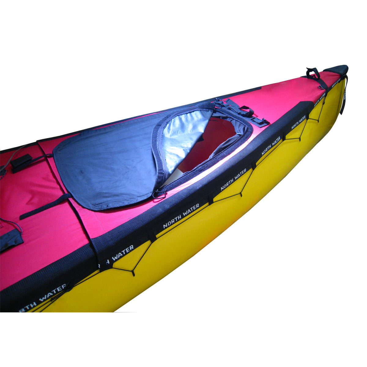 Relayinert Adjustable Waterproof Kayak Spray Skirt Portable Cockpit